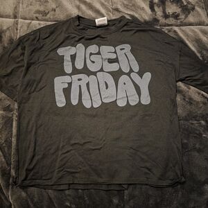 Tiger Friday Kids Short Sleeve Tee - Black